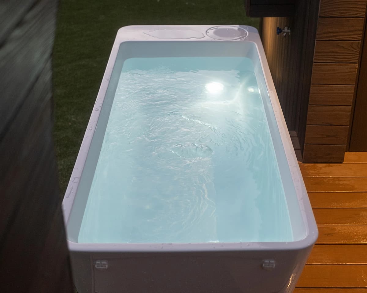 Halsa cold plunge filtration Halsa cold plunge filtration